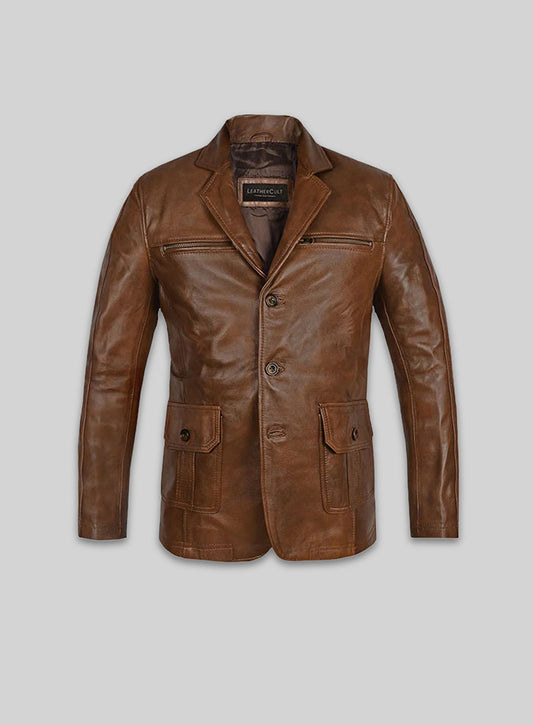 Leather Blazer - # 717