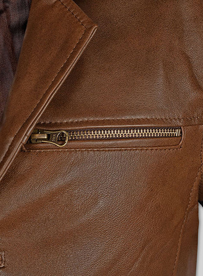 Leather Blazer - # 717