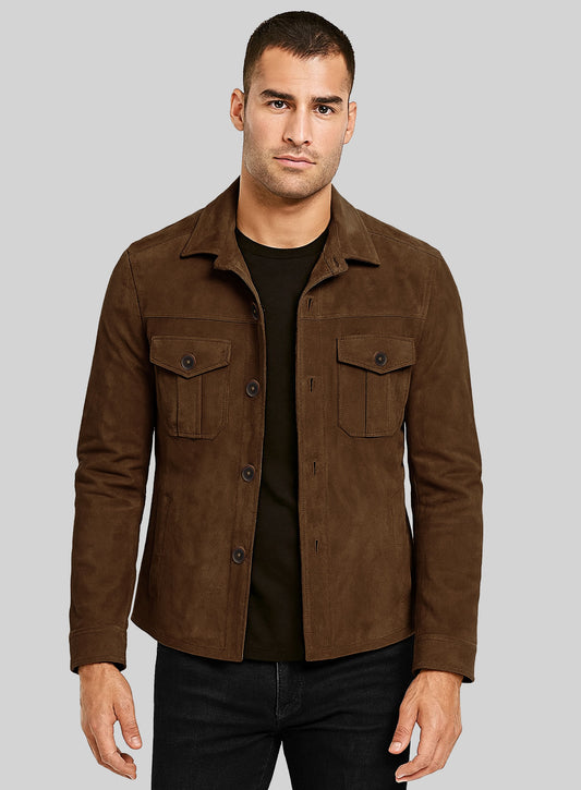 Leather Jacket # 718