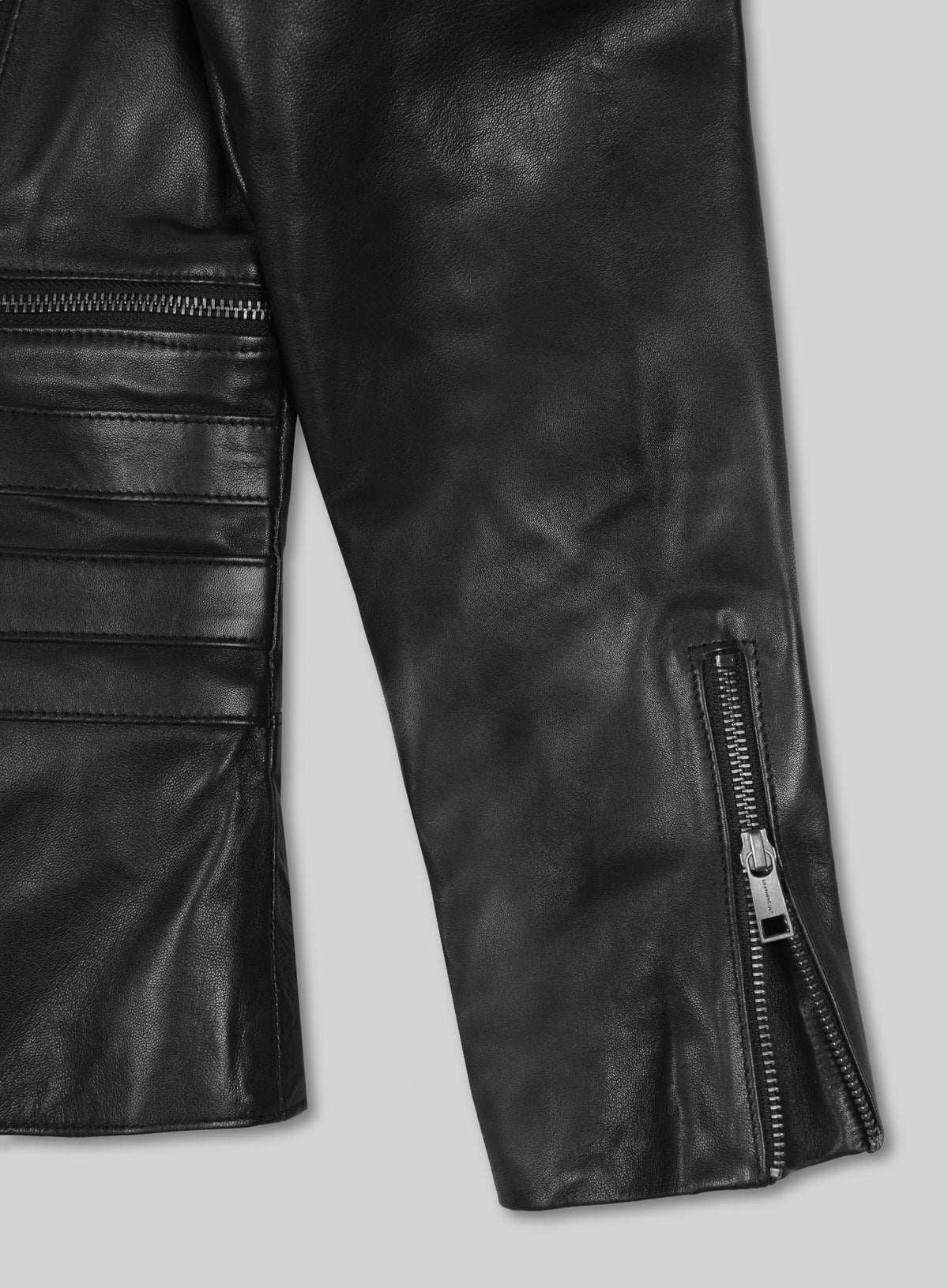 Leather Biker Jacket # 529