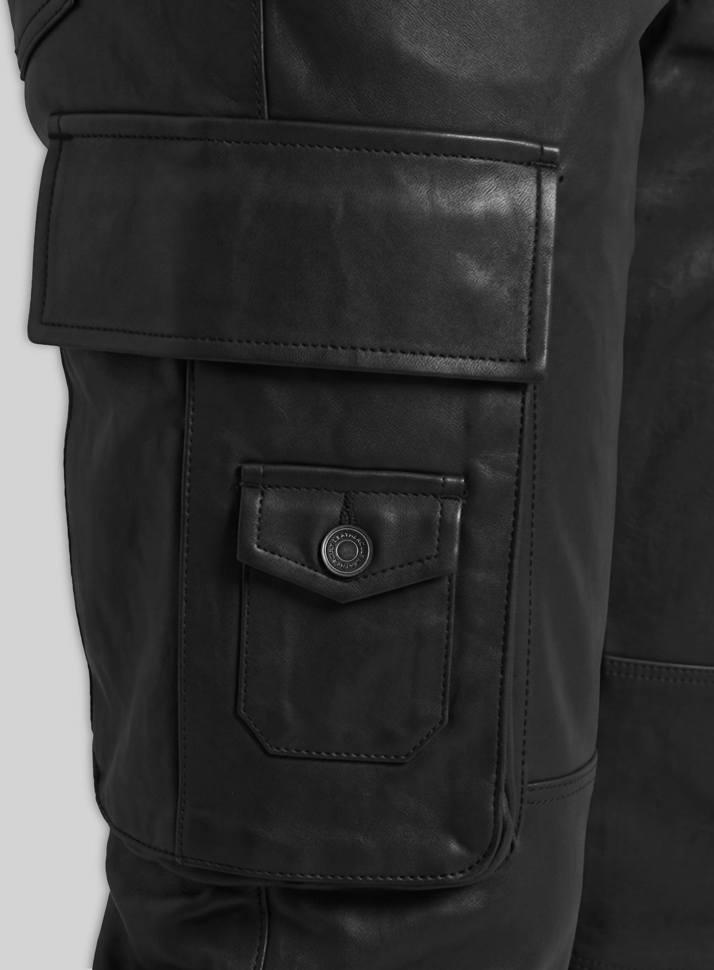 Leather Biker Jeans - Style #509