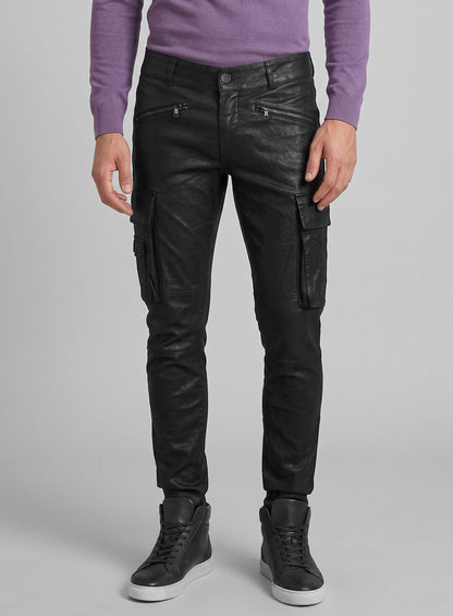 Leather Biker Jeans - Style #509