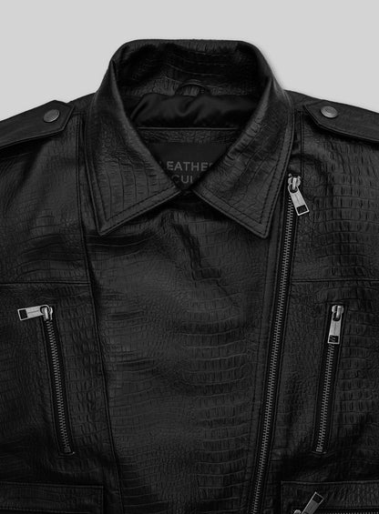 Leather Biker Vest # 319