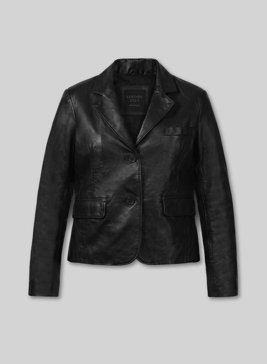 Leather Blazer
