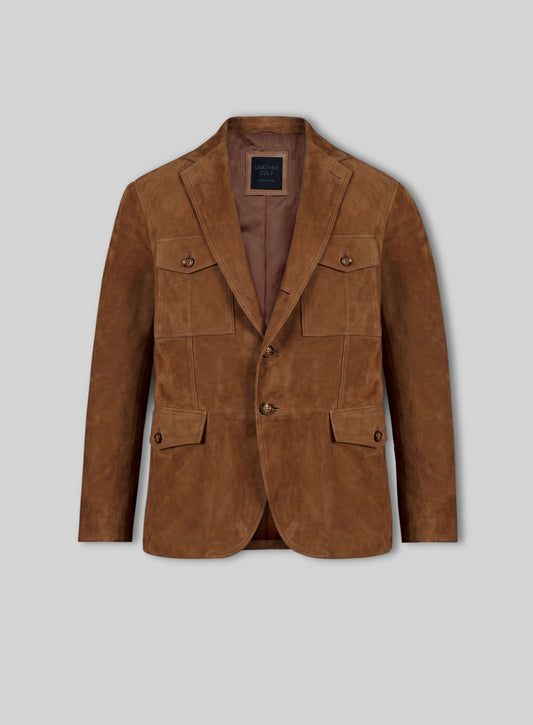 Leather Blazer # 1004