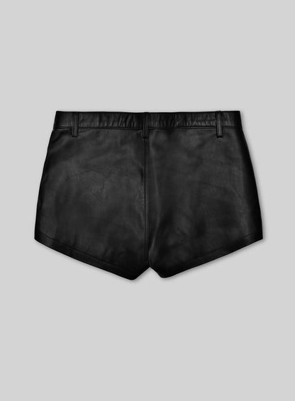 Leather Cargo Shorts Style # 354