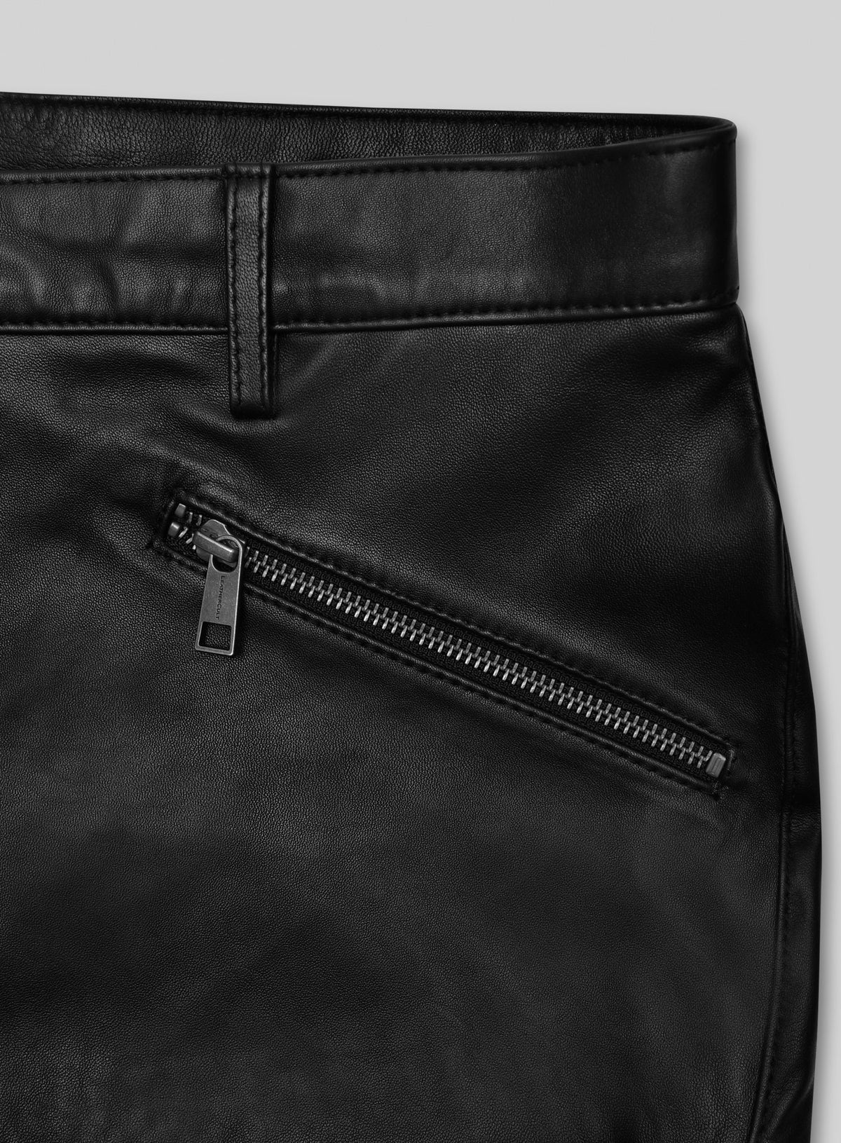 Leather Cargo Shorts Style # 354