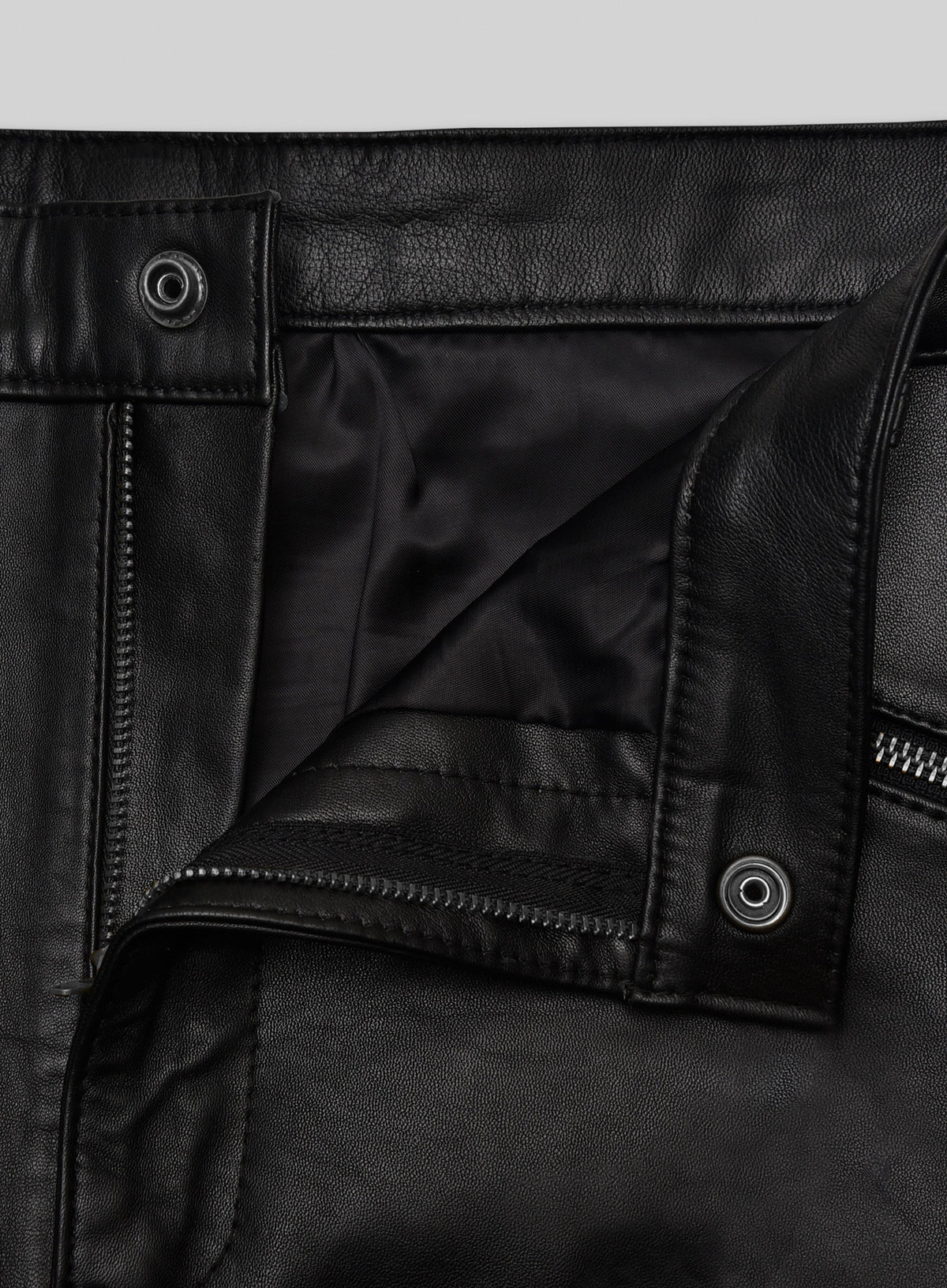 Leather Cargo Shorts Style # 354