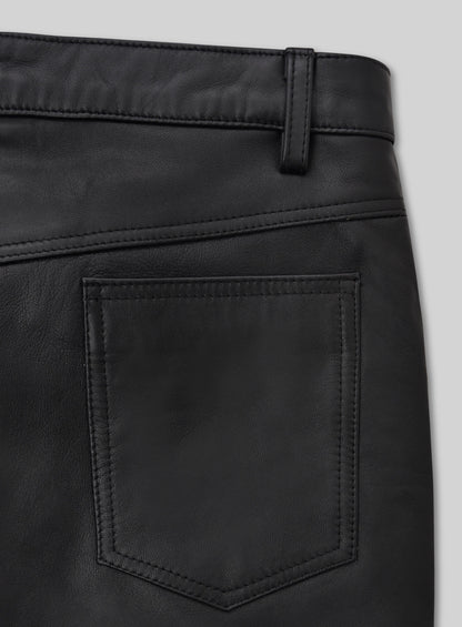 Leather Cargo Shorts Style # 371