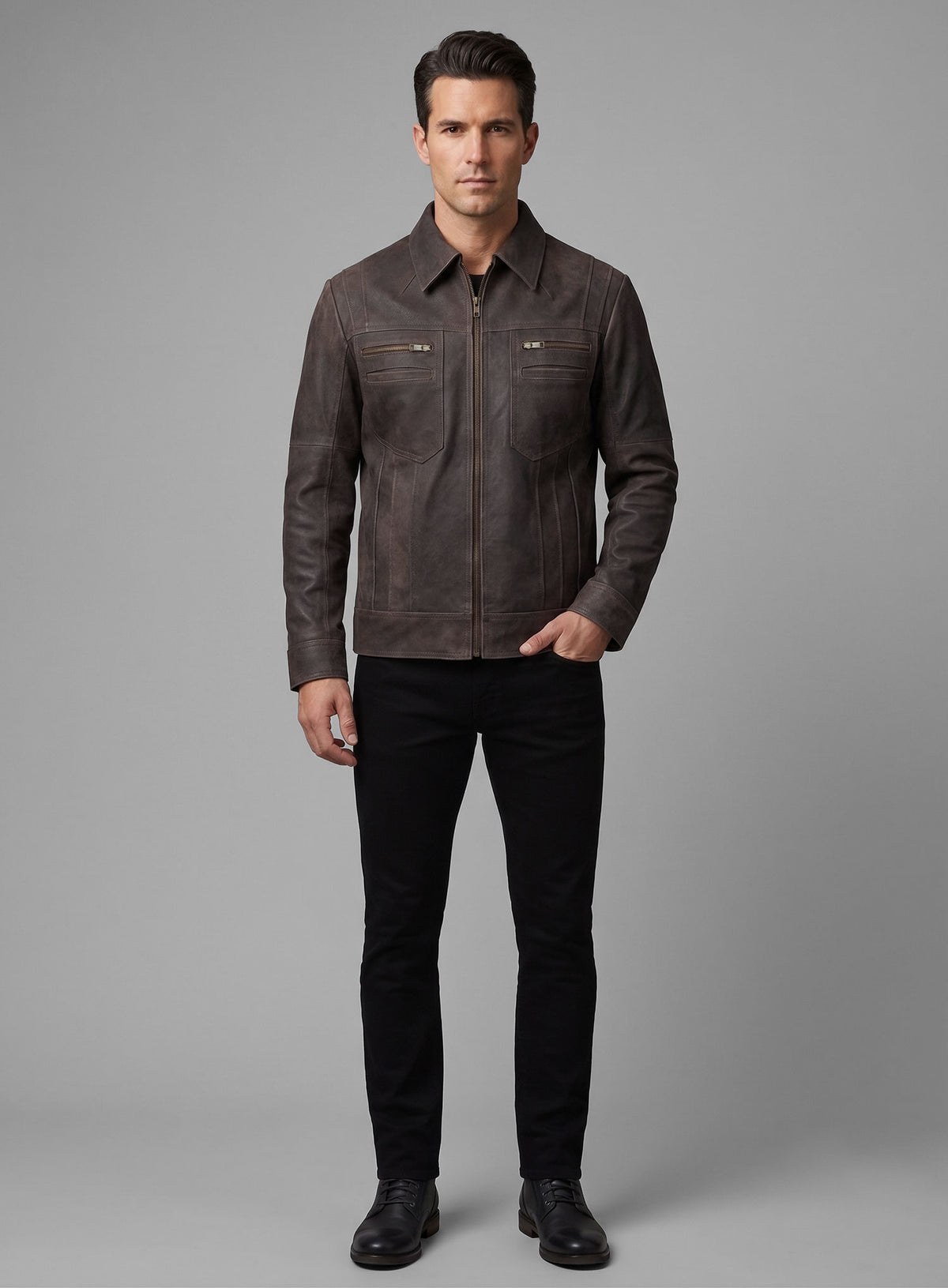 Leather Jacket #104