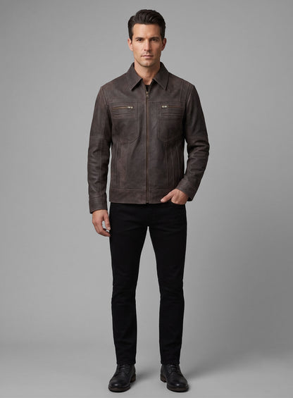 Leather Jacket #104