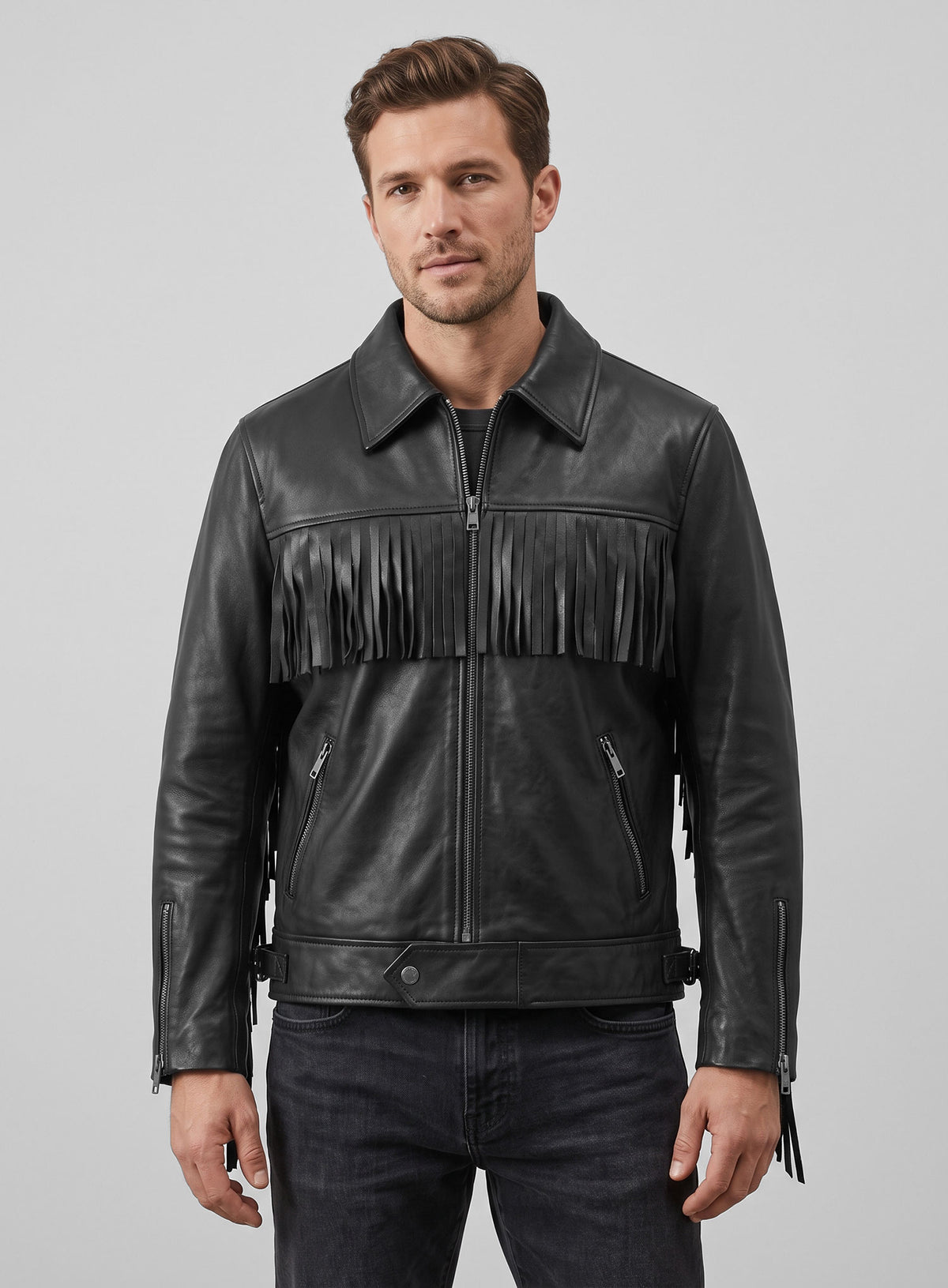 Leather Jacket #889
