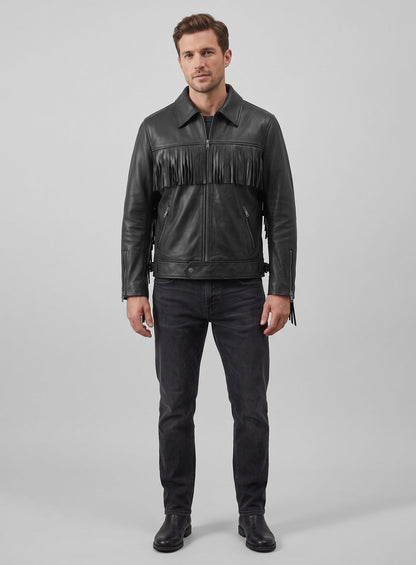 Leather Jacket #889