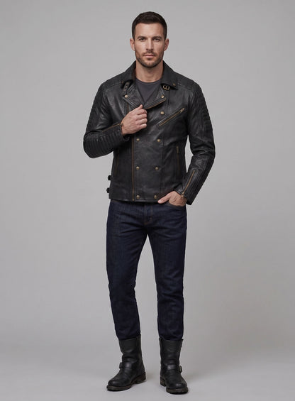 Leather Jacket # 444