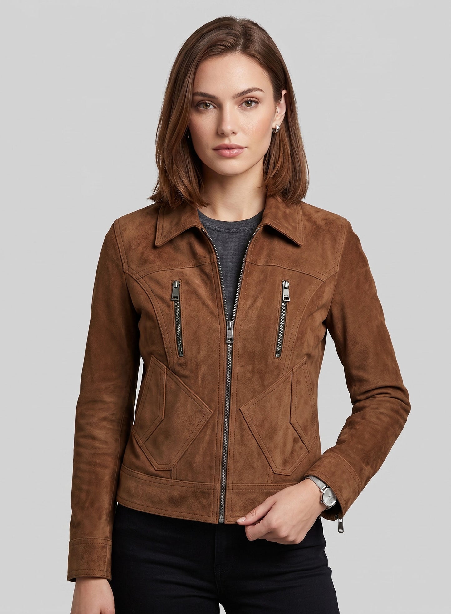 Leather Jacket # 537