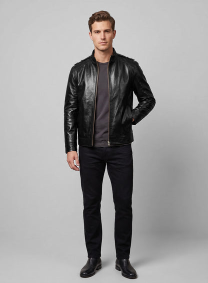 Leather Jacket # 617