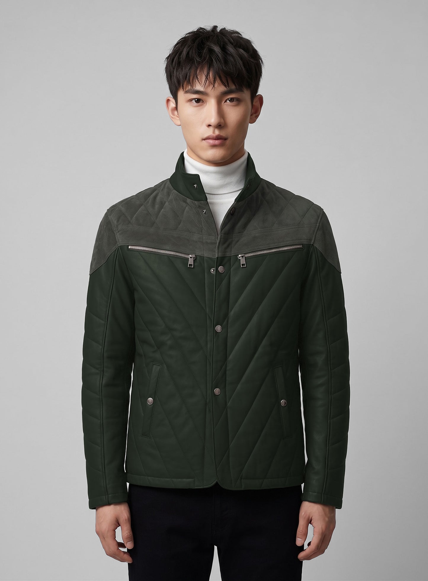 Leather Jacket # 635