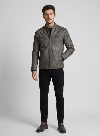 Leather Jacket # 656