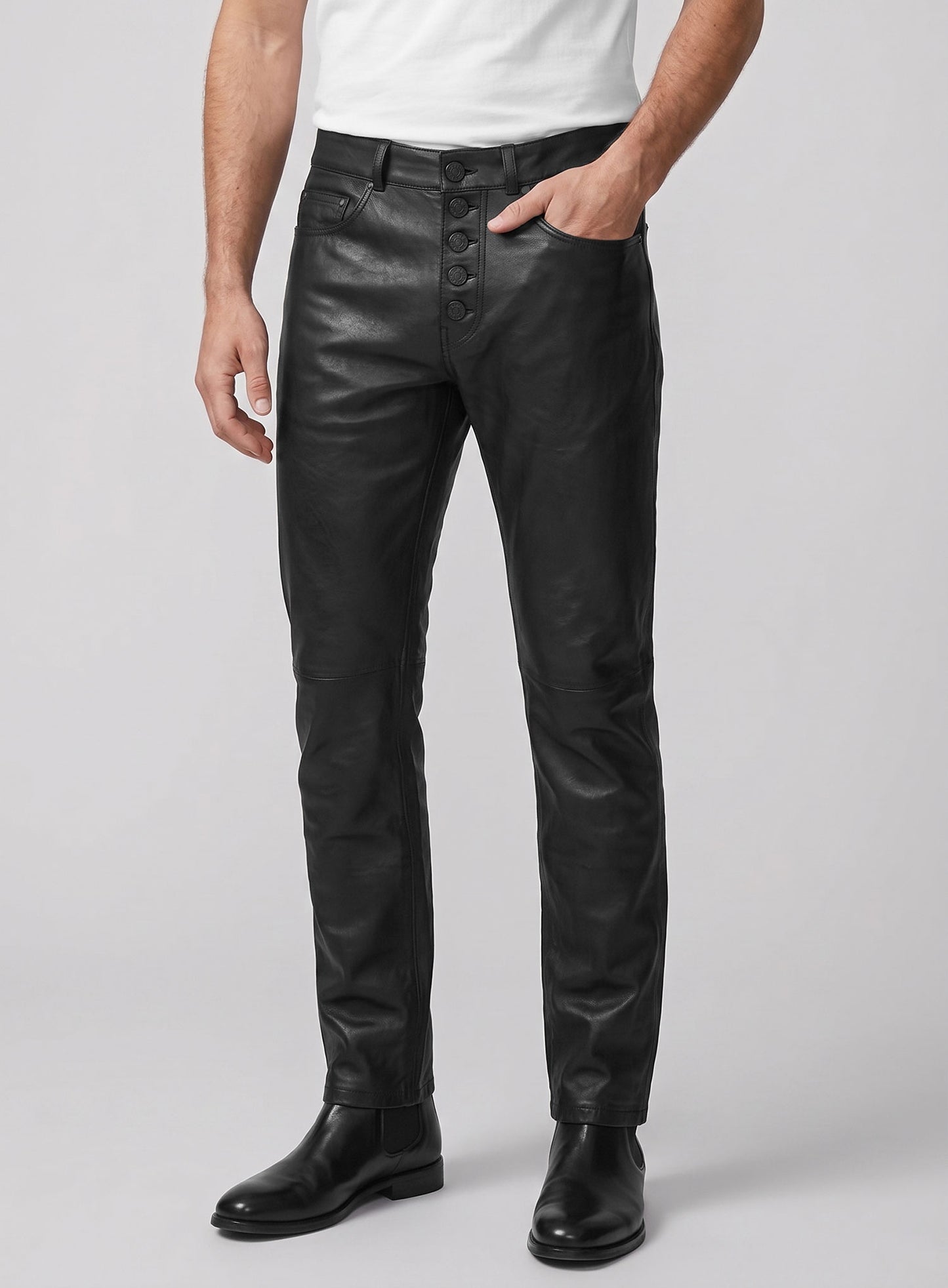 Leather Jeans - Style #516