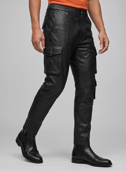 Leather Legacy Cargo Pants