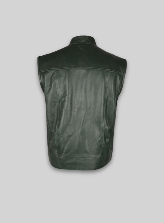 Leather Vest # 305