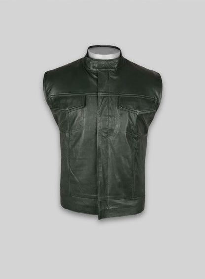Leather Vest # 305