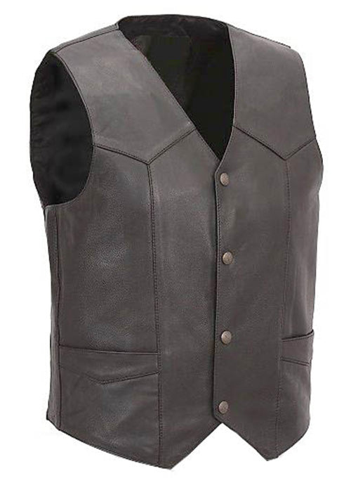 Leather Vest # 306 - LeatherCult