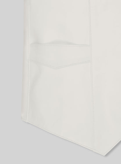 Leather Vest # 306