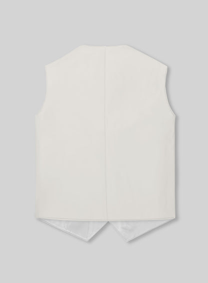 Leather Vest # 306