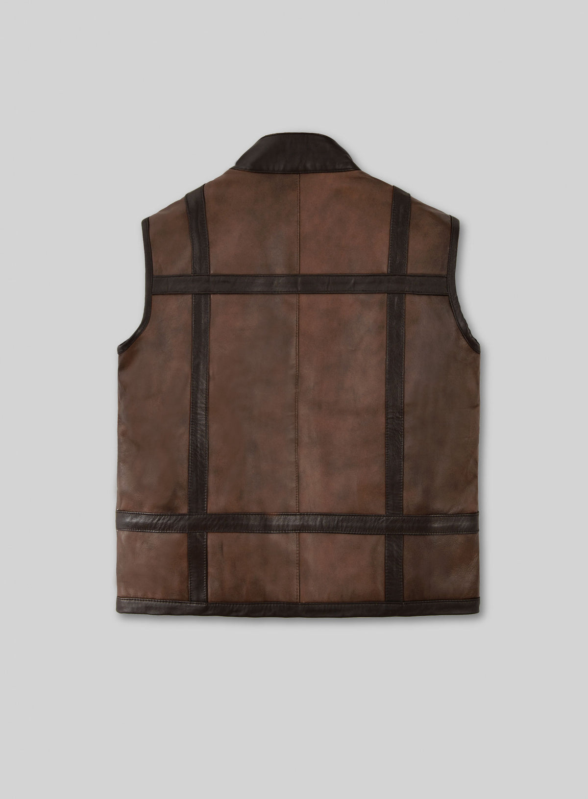 Leather Vest # 352
