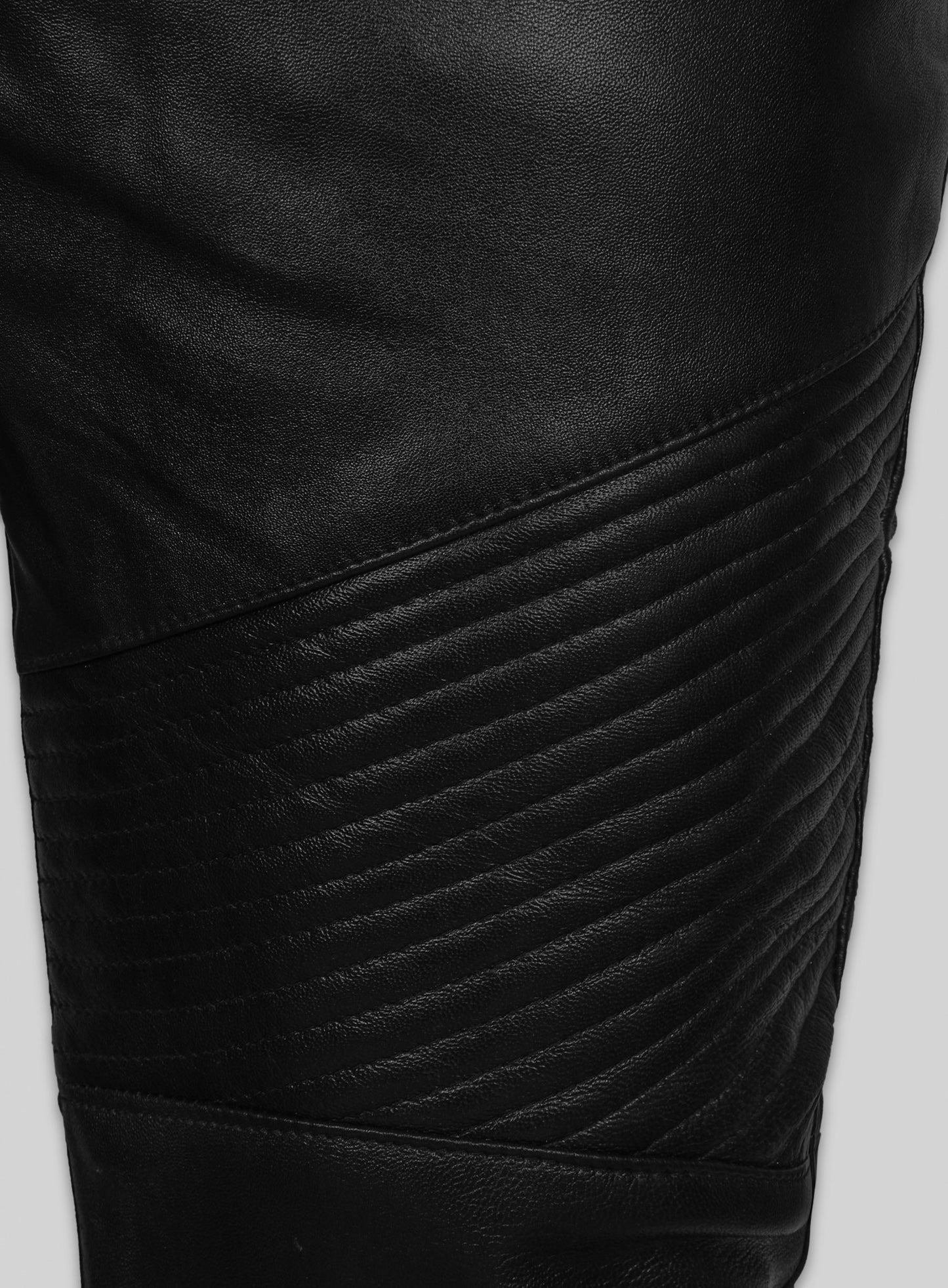 Leather Biker Jeans - Style #555