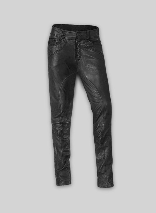 Leather Biker Jeans - Style #501