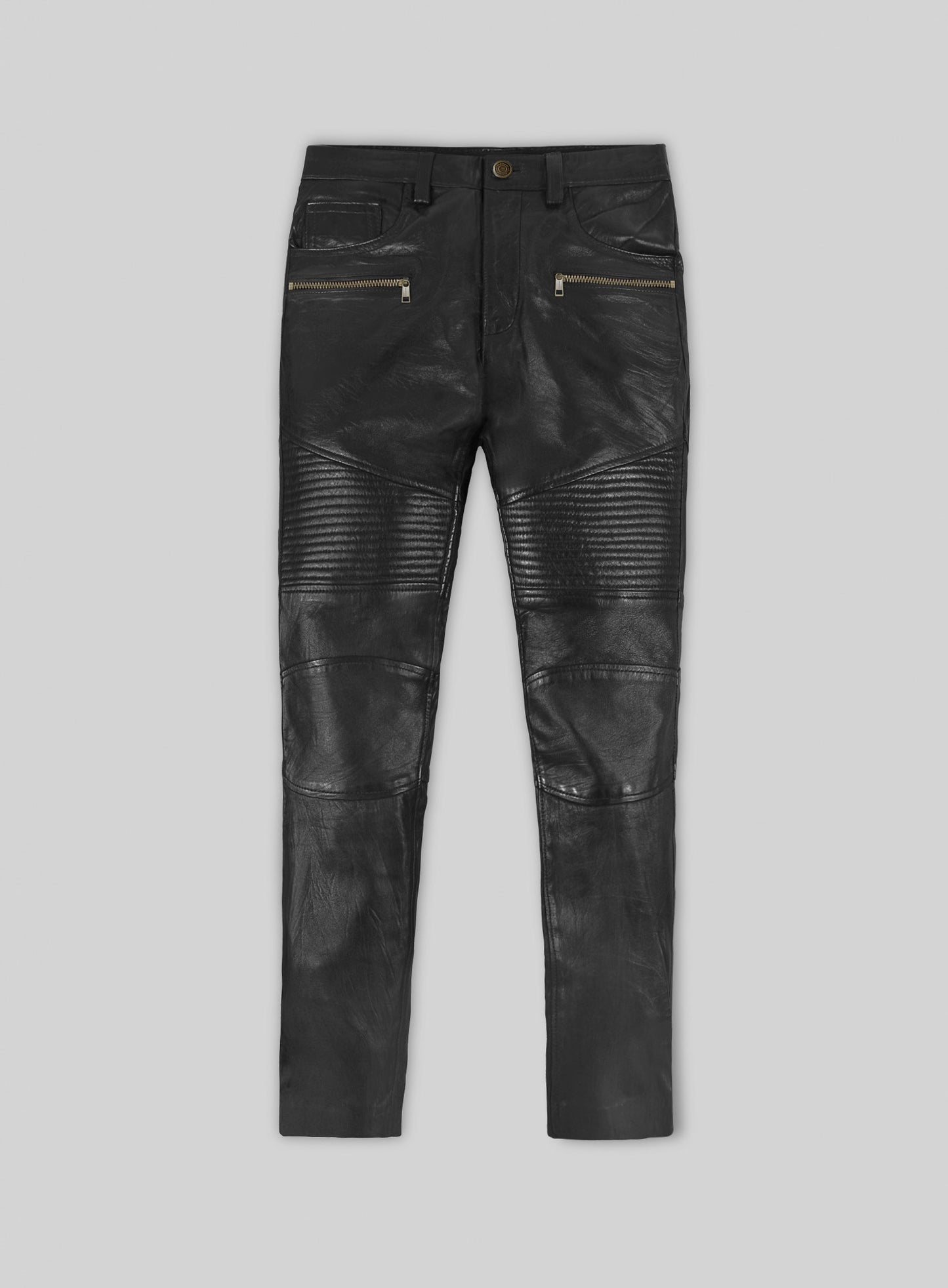 Leather Biker Jeans - Style # 512
