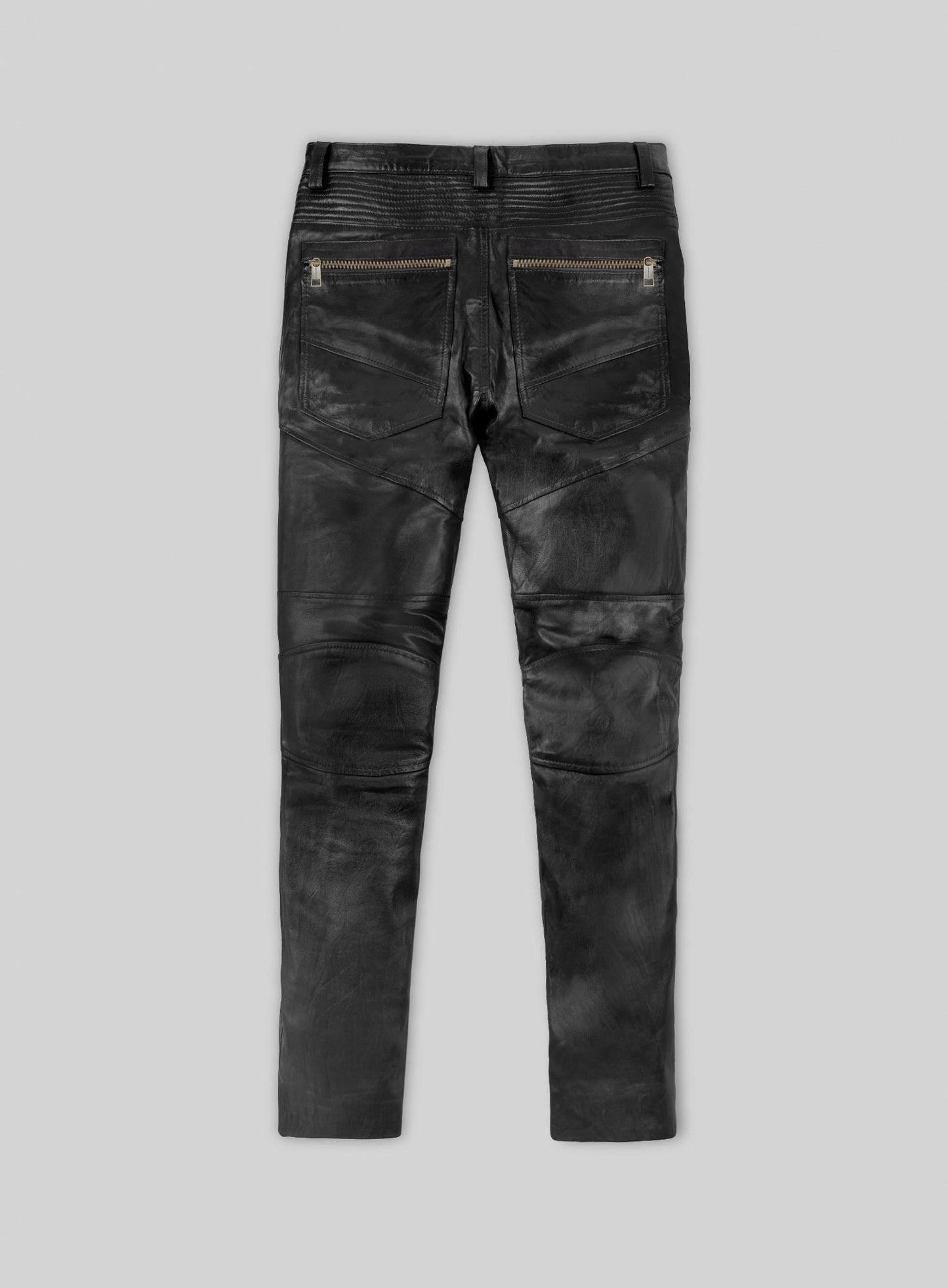 Leather Biker Jeans - Style # 512