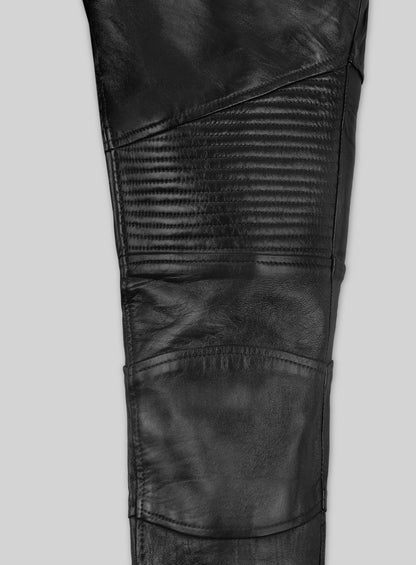 Leather Biker Jeans - Style # 512