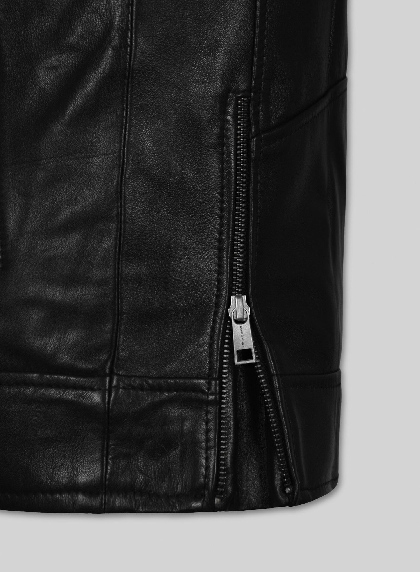 Leather Biker Vest # 315