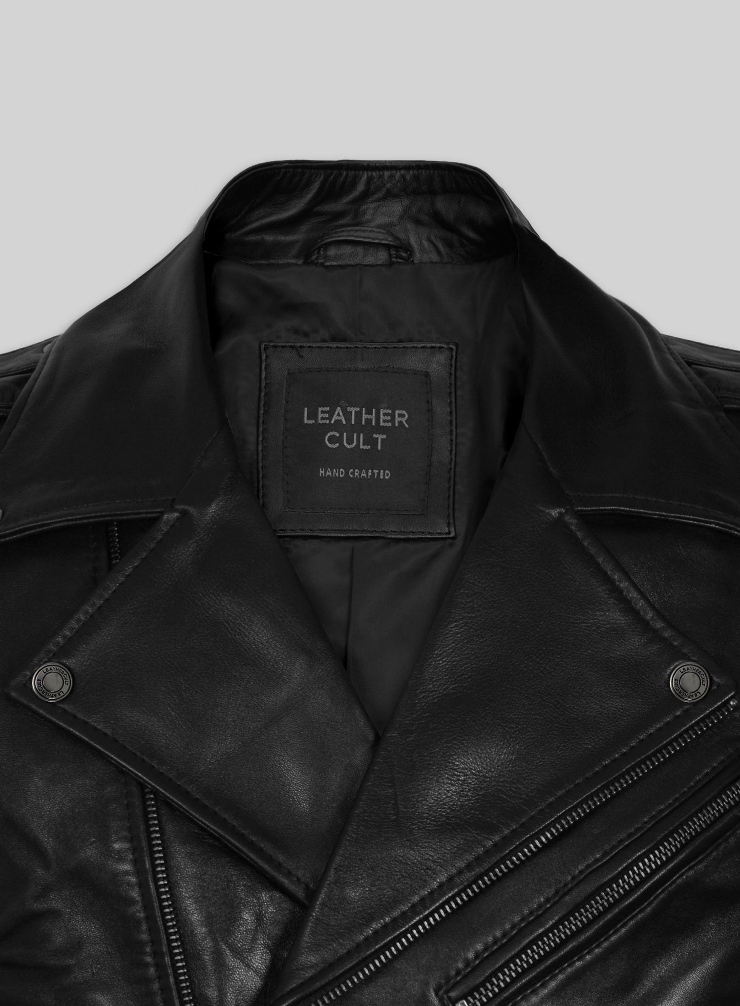 Leather Biker Vest # 315