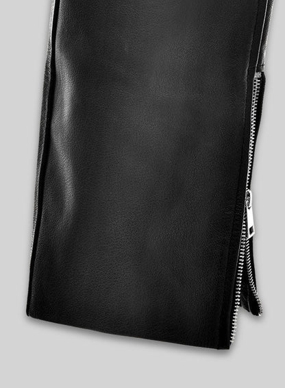 Leather Biker Jeans - Style #1