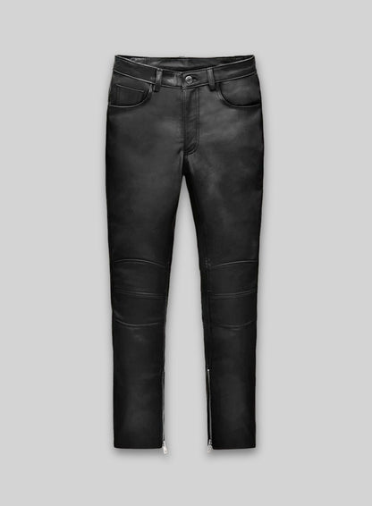 Leather Biker Jeans - Style #1