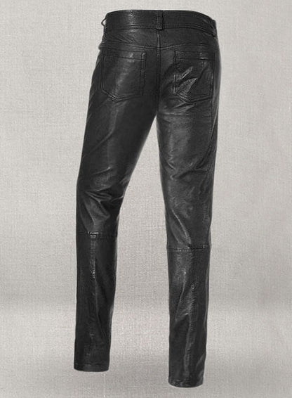 Leather Biker Jeans - Style #501 - LeatherCult