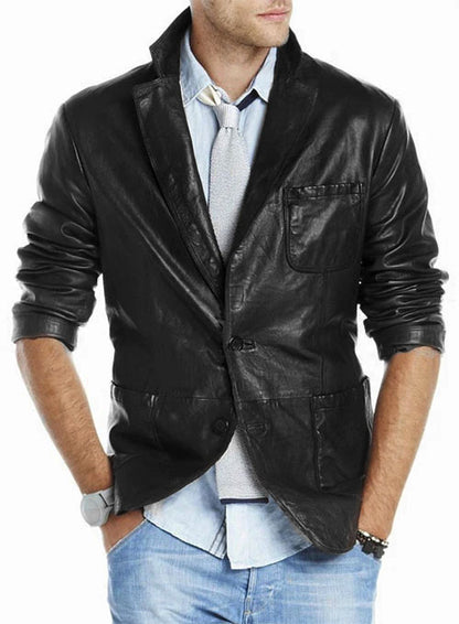 Leather Blazer - # 124 - LeatherCult
