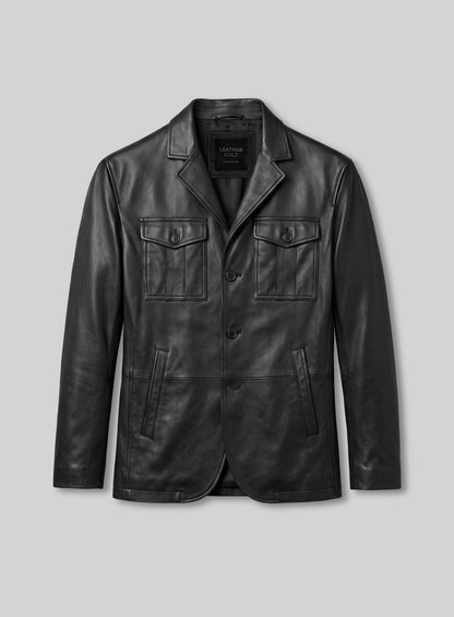 Leather Blazer - # 713