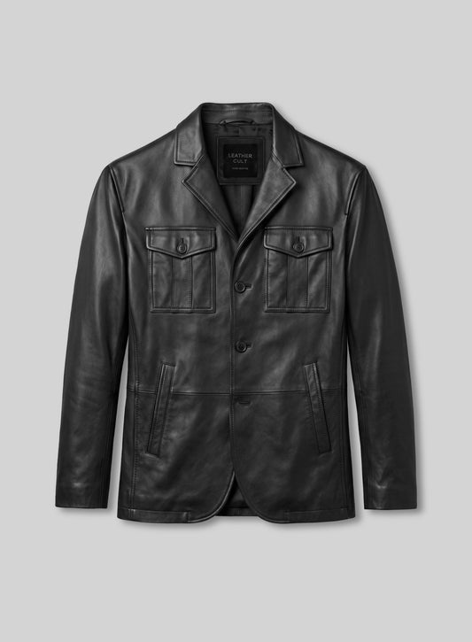 Leather Blazer - # 713