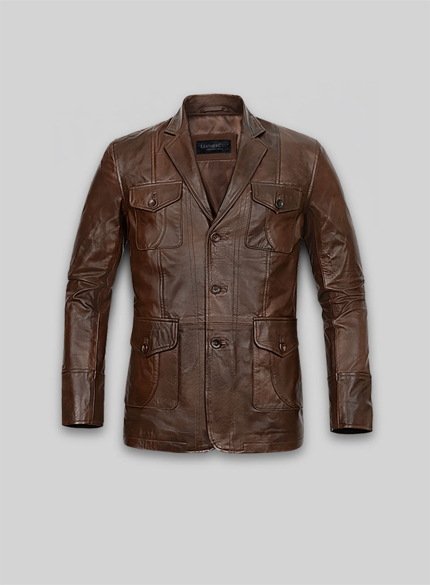 Leather Blazer - # 716