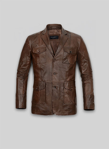 Leather Blazer - # 716