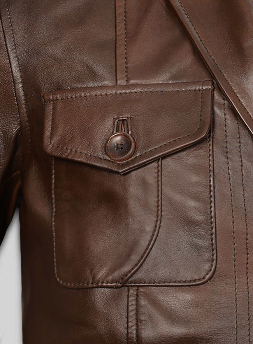 Leather Blazer - # 716