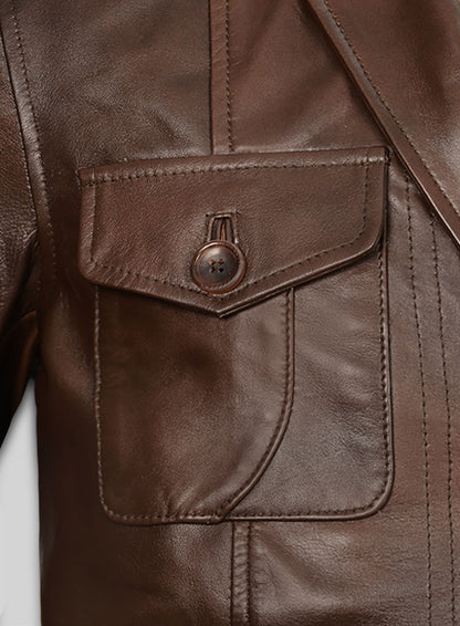 Leather Blazer - # 716