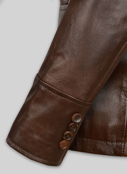 Leather Blazer - # 716