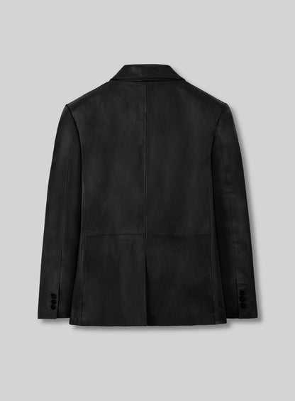 Leather Blazer