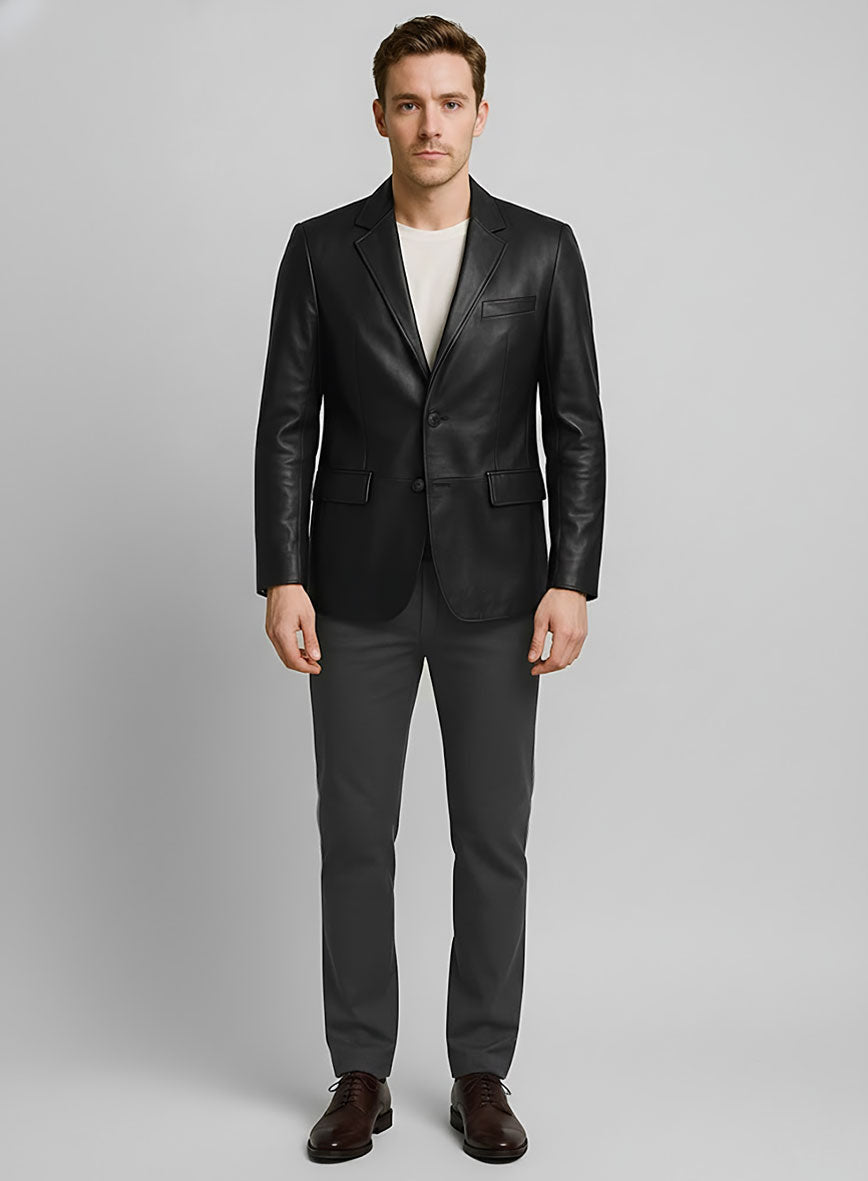 Leather Blazer